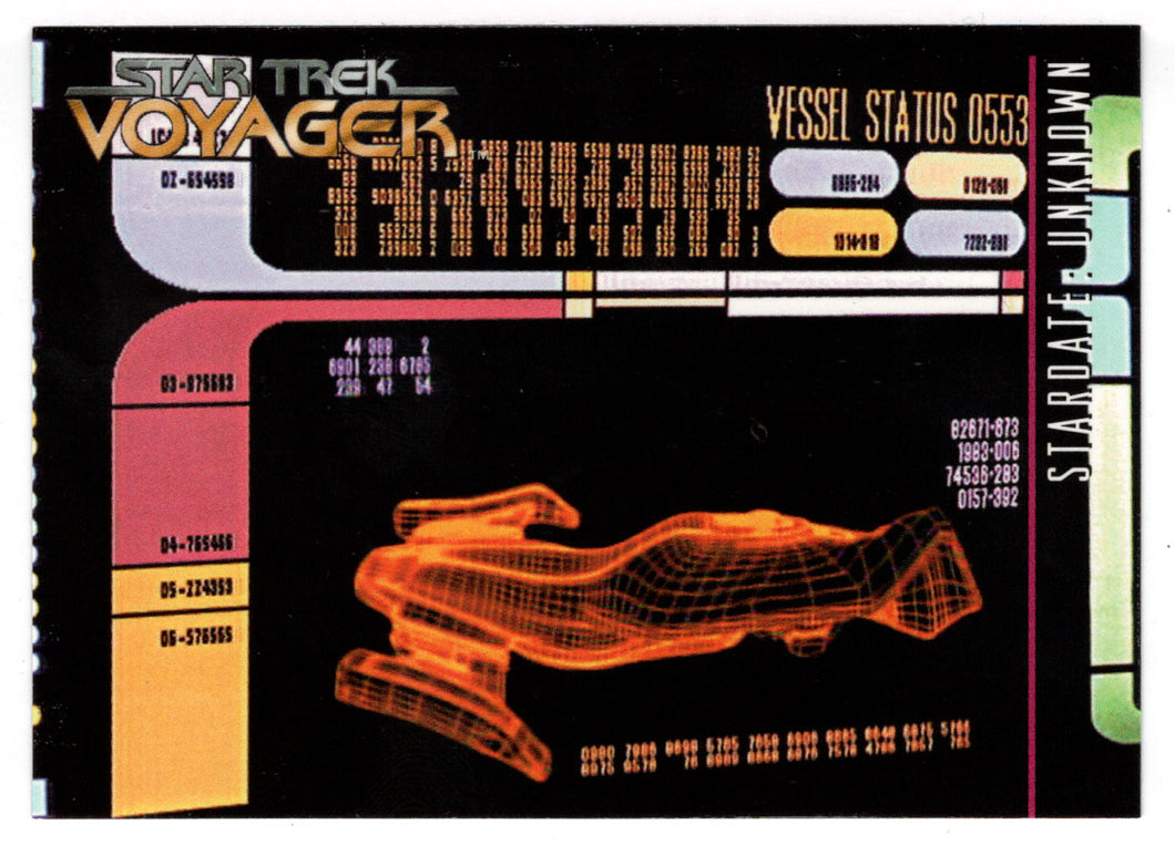 Twisted (Trading Card) Star Trek Voyager - Season Two - 1997 Skybox # 117 - Mint