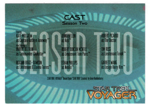 Production Credits (Trading Card) Star Trek Voyager - Season Two - 1997 Skybox # 180 - Mint