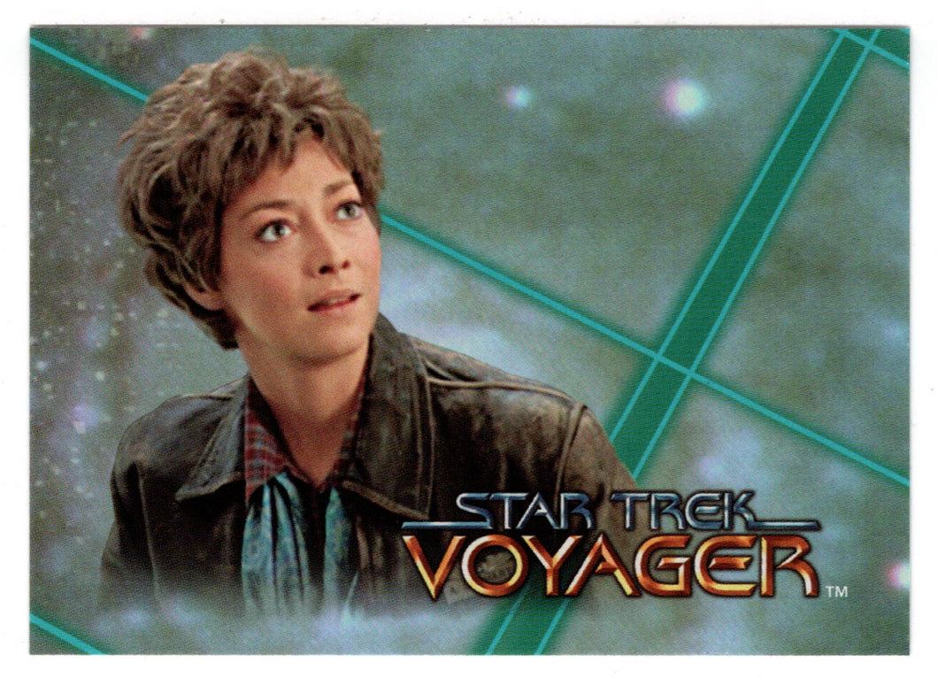 Amelia Earhart (Trading Card) Star Trek Voyager - Season Two - 1997 Skybox # 186 - Mint