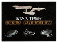 Star Trek Voyager - Season Two - Promo - Star Trek 1997 Preview (Trading Card) - 1997 Skybox # NNO - Mint