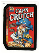 Cap'n Crutch (Trading Card) Wacky Packages All-New Series 3 Stickers - 2006 Topps # 25 - Mint