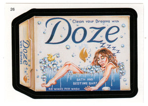 Doze (Trading Card) Wacky Packages All-New Series 3 Stickers - 2006 Topps # 26 - Mint