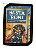 Rasta Roni (Trading Card) Wacky Packages All-New Series 3 Stickers - 2006 Topps # 33 - Mint