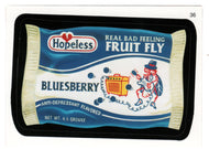 Hopeless Bluesberry (Trading Card) Wacky Packages All-New Series 3 Stickers - 2006 Topps # 36 - Mint