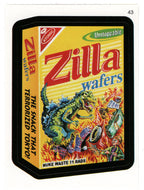 Zilla Wafers (Trading Card) Wacky Packages All-New Series 3 Stickers - 2006 Topps # 43 - Mint