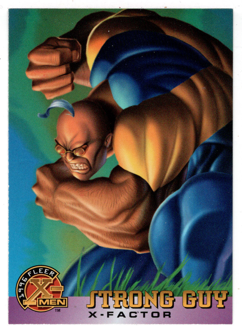 Strong Guy (Trading Card) X-Men - 1996 Fleer # 19 - Mint