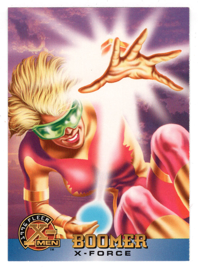 Boomer (Trading Card) X-Men - 1996 Fleer # 20 - Mint