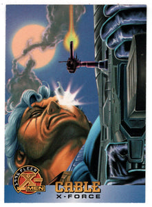 Cable (Trading Card) X-Men - 1996 Fleer # 21 - Mint