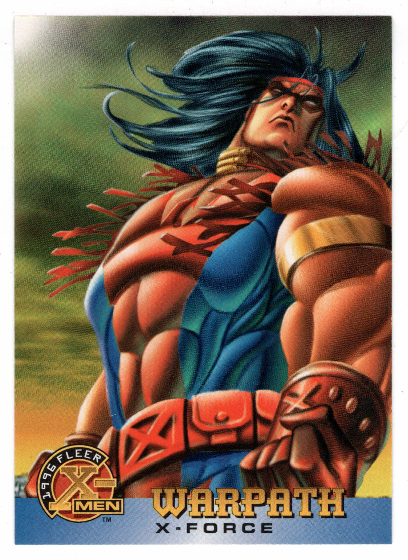 Warpath (Trading Card) X-Men - 1996 Fleer # 24 - Mint
