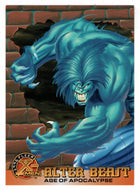 Alter Beast (Trading Card) X-Men - 1996 Fleer # 39 - Mint