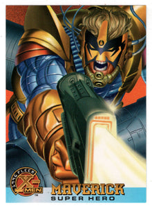 Maverick (Trading Card) X-Men - 1996 Fleer # 56 - Mint