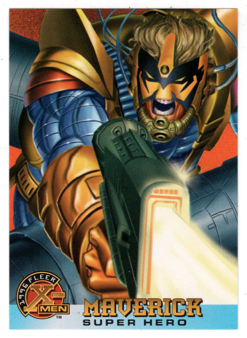 Maverick (Trading Card) X-Men - 1996 Fleer # 56 - Mint