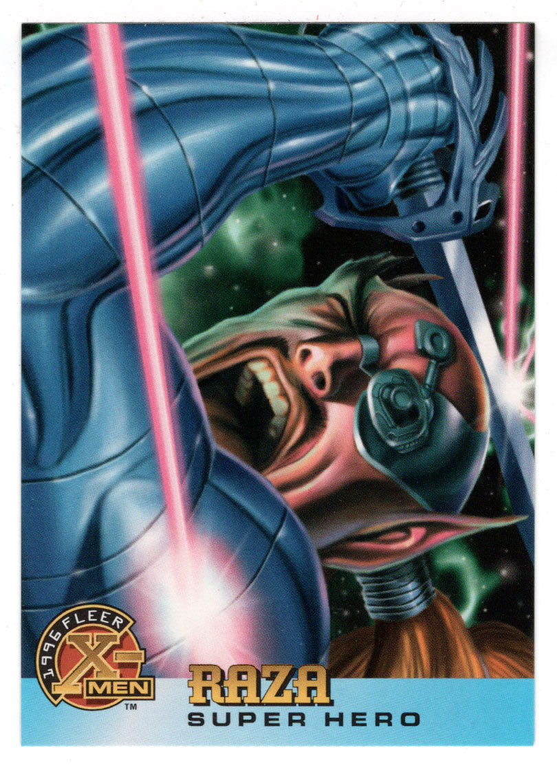 Raza (Trading Card) X-Men - 1996 Fleer # 57 - Mint