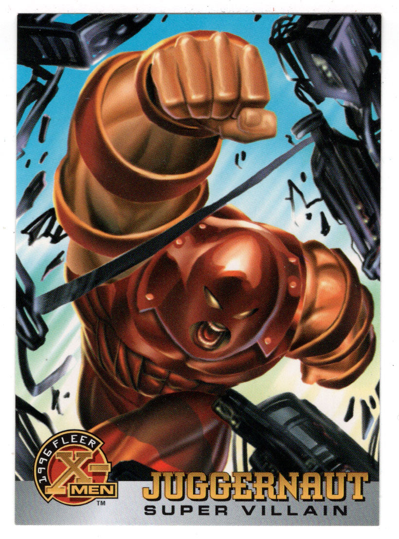 Juggernaut (Trading Card) X-Men - 1996 Fleer # 66 - Mint