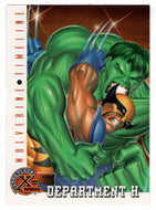 Department H (Trading Card) X-Men - 1996 Fleer # 83 - Mint