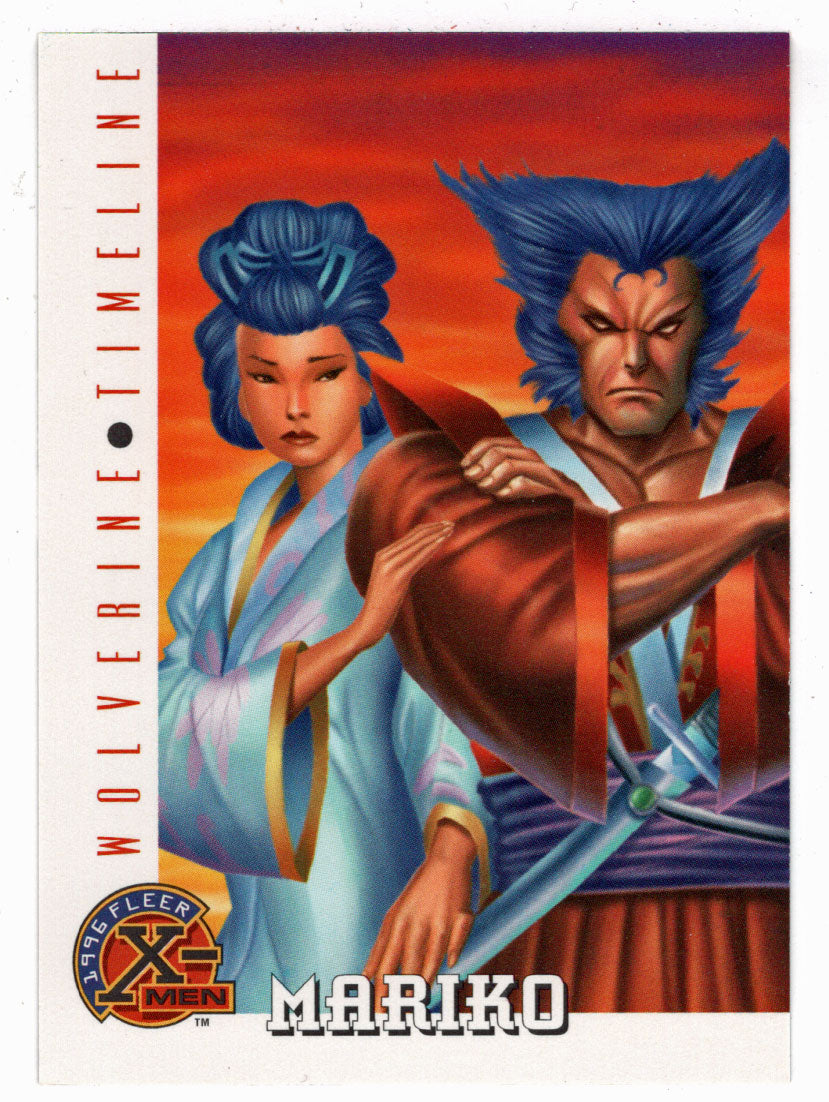 Mariko (Trading Card) X-Men - 1996 Fleer # 84 - Mint