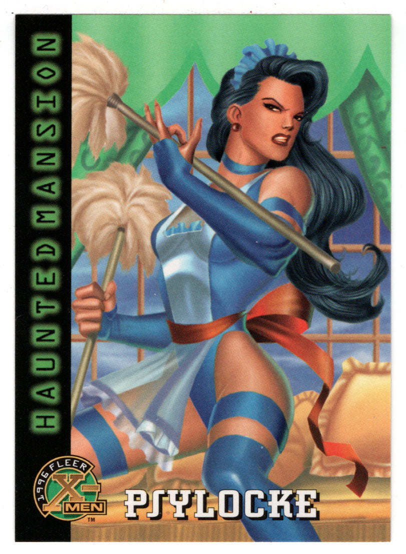 Psylocke as The French Maid (Trading Card) X-Men - 1996 Fleer # 96 - Mint