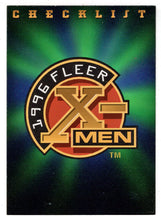 Load image into Gallery viewer, Checklist (Trading Card) X-Men - 1996 Fleer # 100 - Mint
