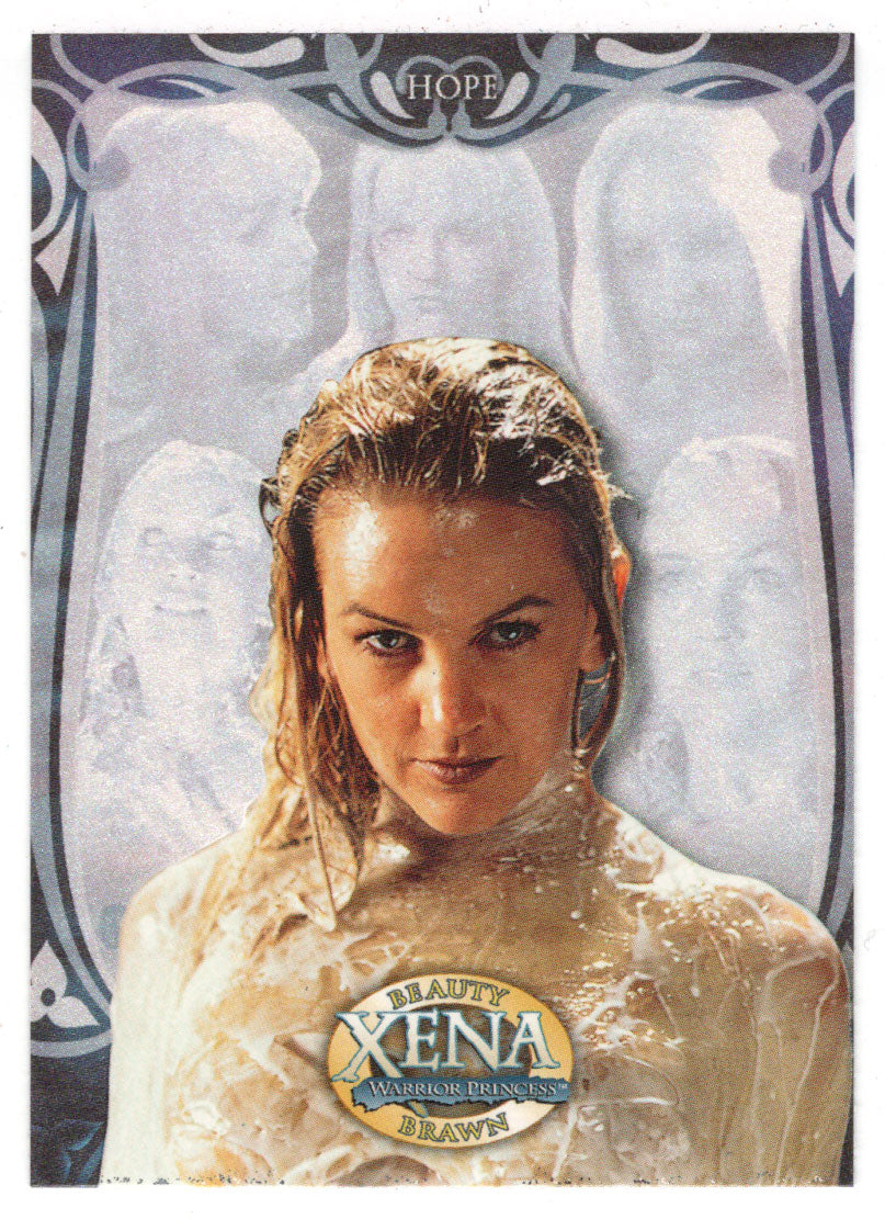 Hope - Hope was the Child of Gabrielle... (Trading Card) Xena Warrior Princess Beauty & Brawn - 2002 Rittenhouse Archives # 55 - Mint