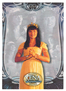Leah - Leah was a Virgin Priestess of Hestia... (Trading Card) Xena Warrior Princess Beauty & Brawn - 2002 Rittenhouse Archives # 60 - Mint