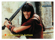 In Ides Of March, Callisto and Xena battle... - Warrior in Action (Trading Card) Xena Warrior Princess Season Four & Five - 2001 Rittenhouse Archives # 49 - Mint