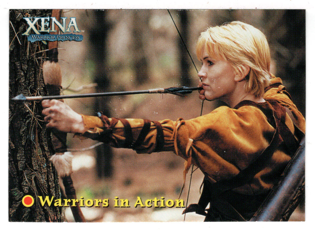 There's only one way into the spirit world... - Warrior in Action (Trading Card) Xena Warrior Princess Season Four & Five - 2001 Rittenhouse Archives # 52 - Mint