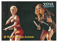 In Chakram, Gabrielle and Amarice... - Warrior in Action (Trading Card) Xena Warrior Princess Season Four & Five - 2001 Rittenhouse Archives # 56 - Mint
