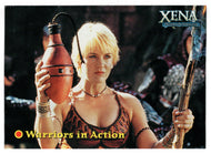 Here's a bit of behind-the-scenes information... - Warrior in Action (Trading Card) Xena Warrior Princess Season Four & Five - 2001 Rittenhouse Archives # 59 - Mint