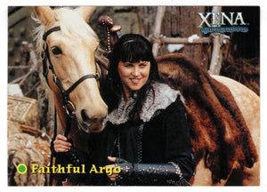 The magical, mystical wondrous Argo... - Faithful Argo (Trading Card) Xena Warrior Princess Season Four & Five - 2001 Rittenhouse Archives # 61 - Mint