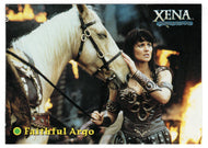 Make no mistake that Argo is Xena's Horse - Faithful Argo (Trading Card) Xena Warrior Princess Season Four & Five - 2001 Rittenhouse Archives # 63 - Mint