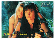 It's easier to bear your soul in the darkness... - Sisters in Arms (Trading Card) Xena Warrior Princess Season Four & Five - 2001 Rittenhouse Archives # 68 - Mint